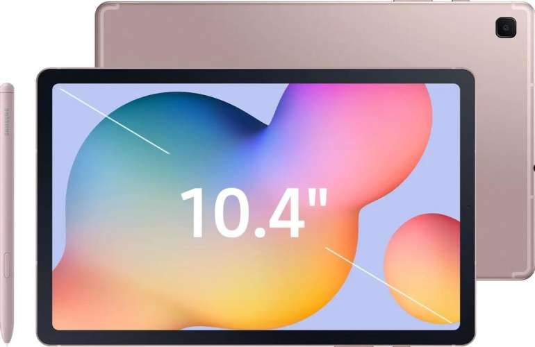 10.4" Планшет Samsung Galaxy Tab S6 Lite SM-P625 4/128 GB 1280 4G, 2000 x 1200, Android 14, со стилусом, розовый [sm-p625nziecau]
